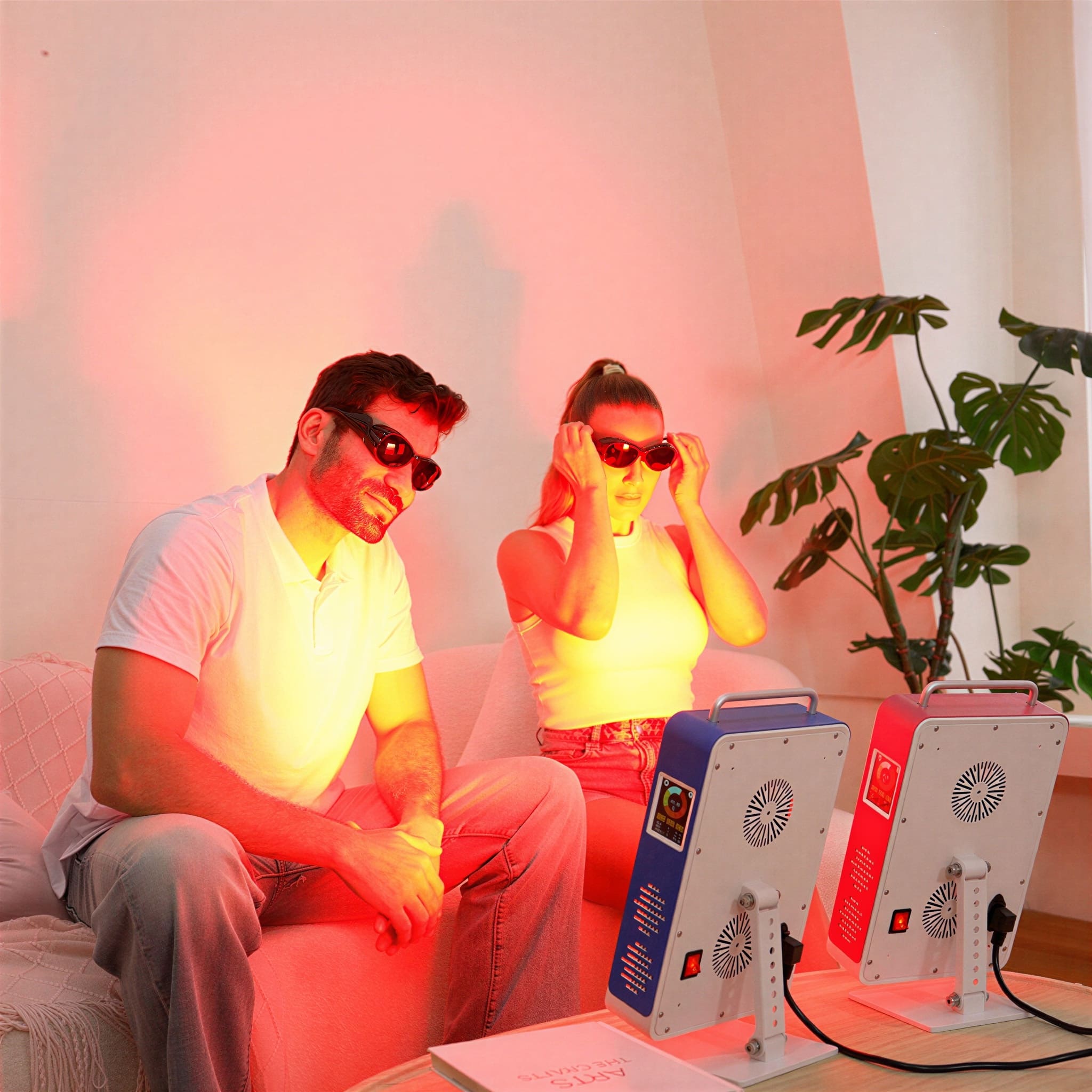 Hilax Red Light Therapy Eye Protection Goggles