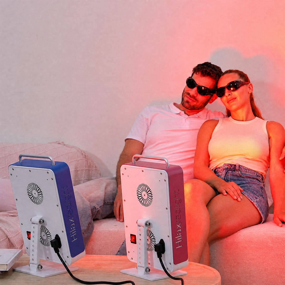 Hilax Red Light Therapy Eye Protection Goggles