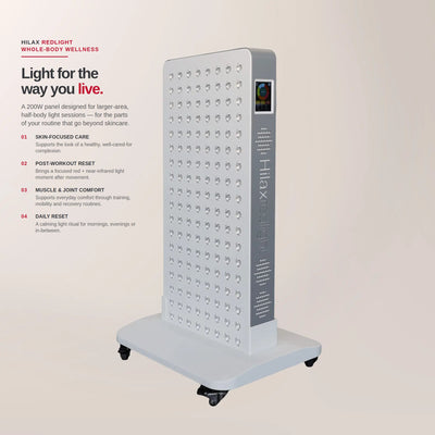 HilaxPro 750  Red Light Therapy Panel, 200W, 5 Wavelengths