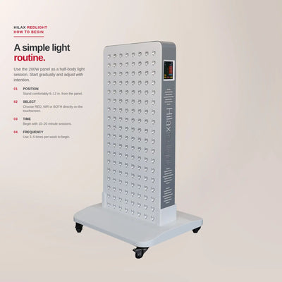 HilaxPro 750  Red Light Therapy Panel, 200W, 5 Wavelengths