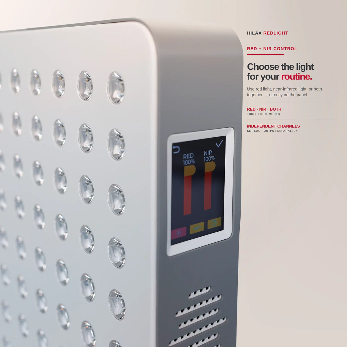 HilaxPro 3000 Red Light Therapy Panel, 800W, 5 Wavelengths