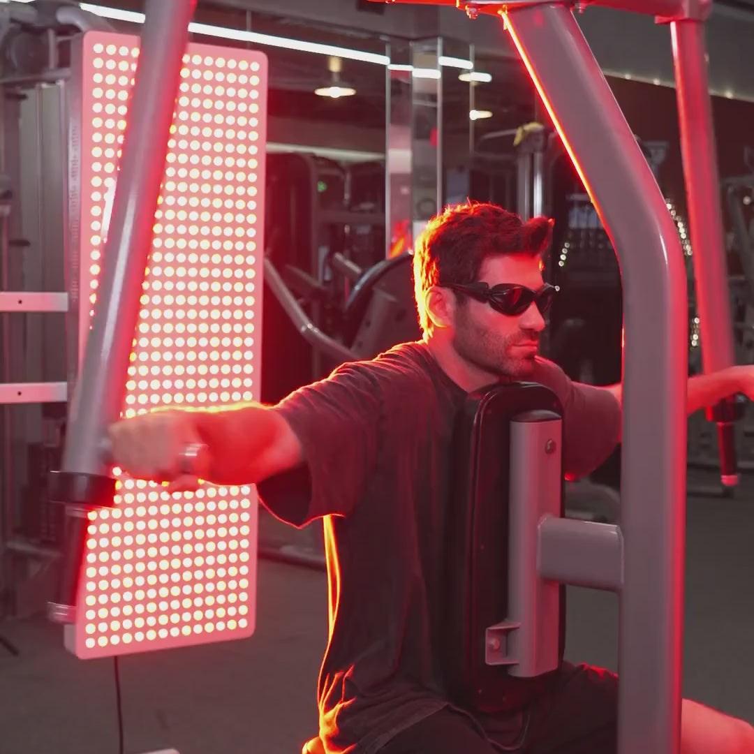 Load video: HilaxPro 3000 Red Light Therapy Panel
