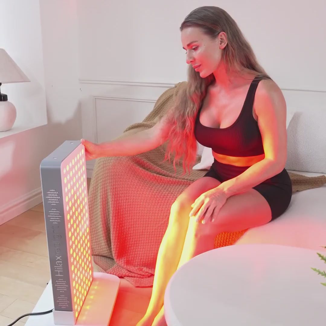 Load video: HilaxPro 750  Red Light Therapy Panel