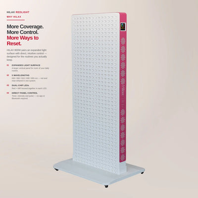 HilaxPro 3000 Red Light Therapy Panel, 800W, 5 Wavelengths